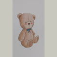 Load and play video in Gallery viewer, Premium Fabric Nursery Wall Stickers - Teddies and Buttons