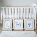 Load image into Gallery viewer, Personalised Bluebell & Goose Nursery Prints | Set of 3, photo 2