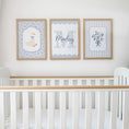 Load image into Gallery viewer, Personalised Bluebell & Goose Nursery Prints | Set of 3, photo 3