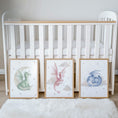 Load image into Gallery viewer, Pastel Dragon Nursery Prints | Set of 3, photo 2