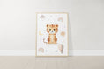 Load image into Gallery viewer, Safari Animal Boho Nursery Prints | Set of 3 | Unisex Wall Art for Baby's Room - RoseRowanDesign -