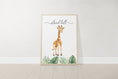 Load image into Gallery viewer, Safari Animal Nursery Prints | Set of 3 | Jungle Theme Wall Art for Babies' Room - RoseRowanDesign -
