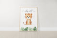 Load image into Gallery viewer, Safari Animal Nursery Prints | Set of 3 | Jungle Theme Wall Art for Babies' Room - RoseRowanDesign -