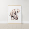 Load image into Gallery viewer, Safari Animal Nursery Prints | Set of 3 | Neutral Wall Art for Baby's Room - RoseRowanDesign -