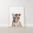 Load image into Gallery viewer, Safari Animal Nursery Prints | Set of 3 | Neutral Wall Art for Baby's Room - RoseRowanDesign -