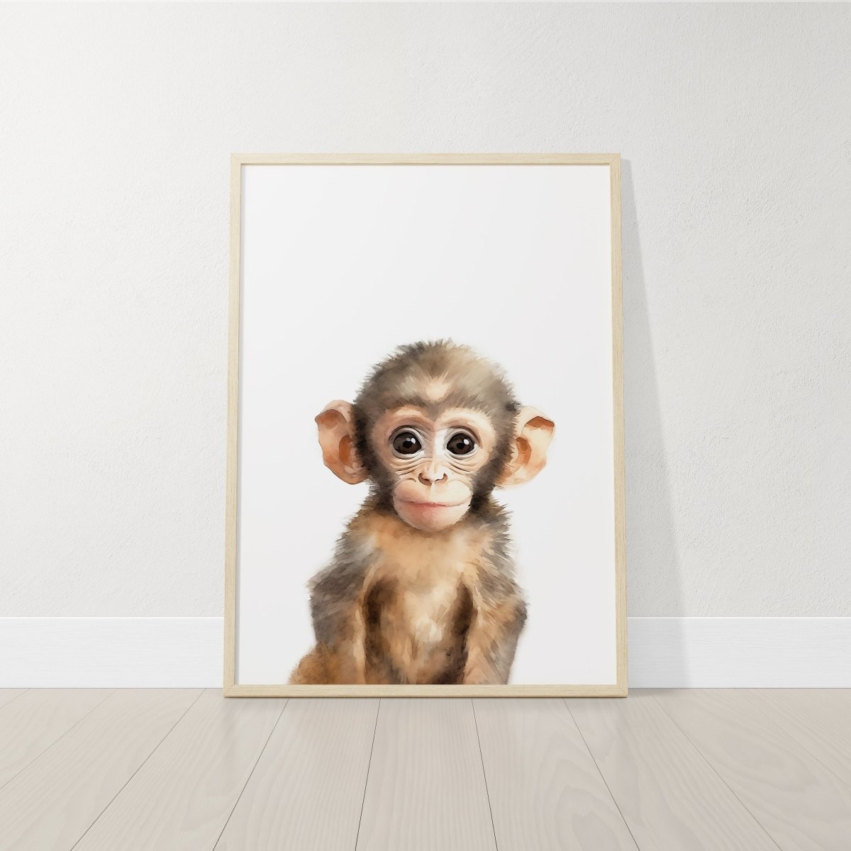 Safari Animal Nursery Prints | Set of 3 | Neutral Wall Art for Baby's Room - RoseRowanDesign -