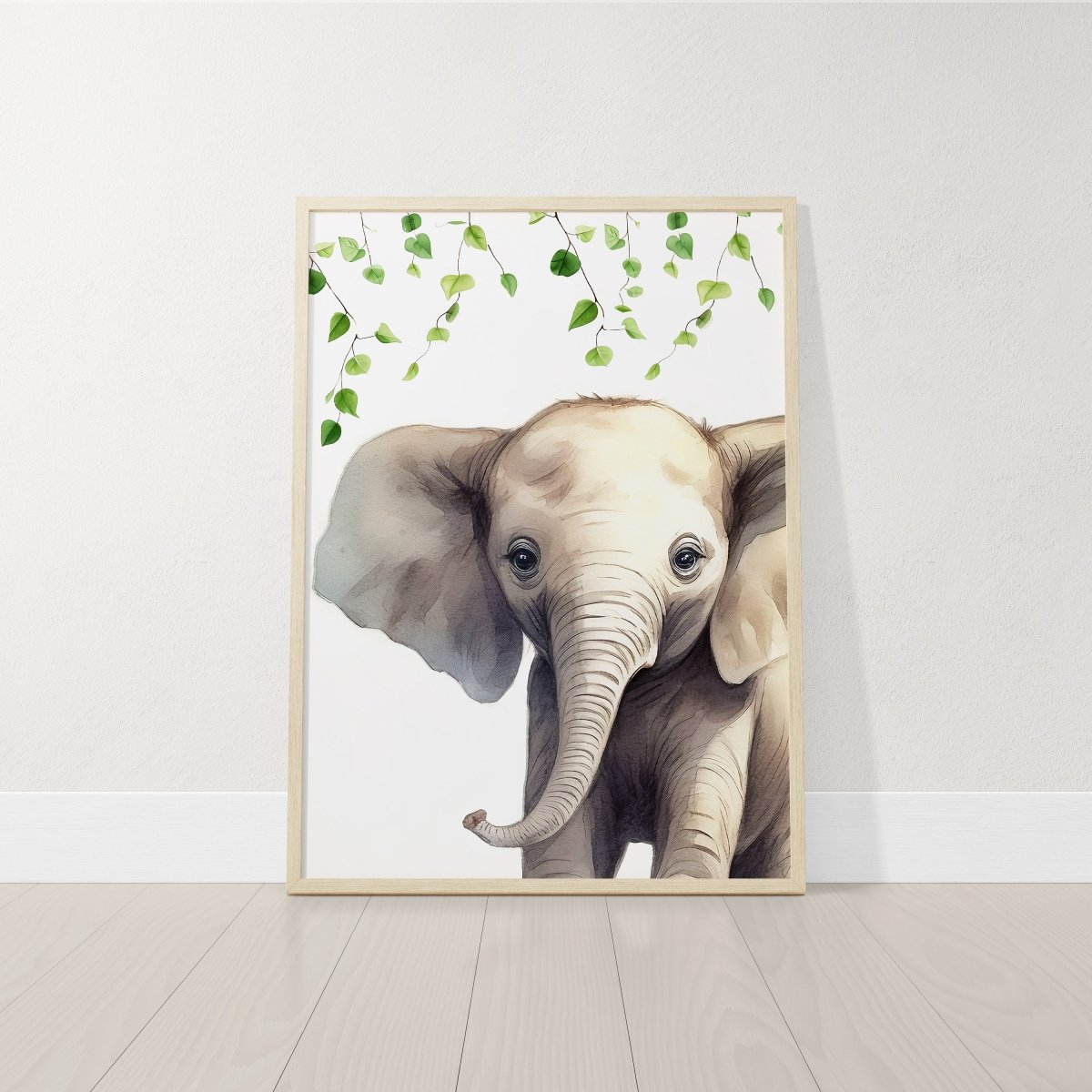 Safari Animal Nursery Prints | Set of 6 | Jungle Theme Wall Art for Baby's Room - RoseRowanDesign -