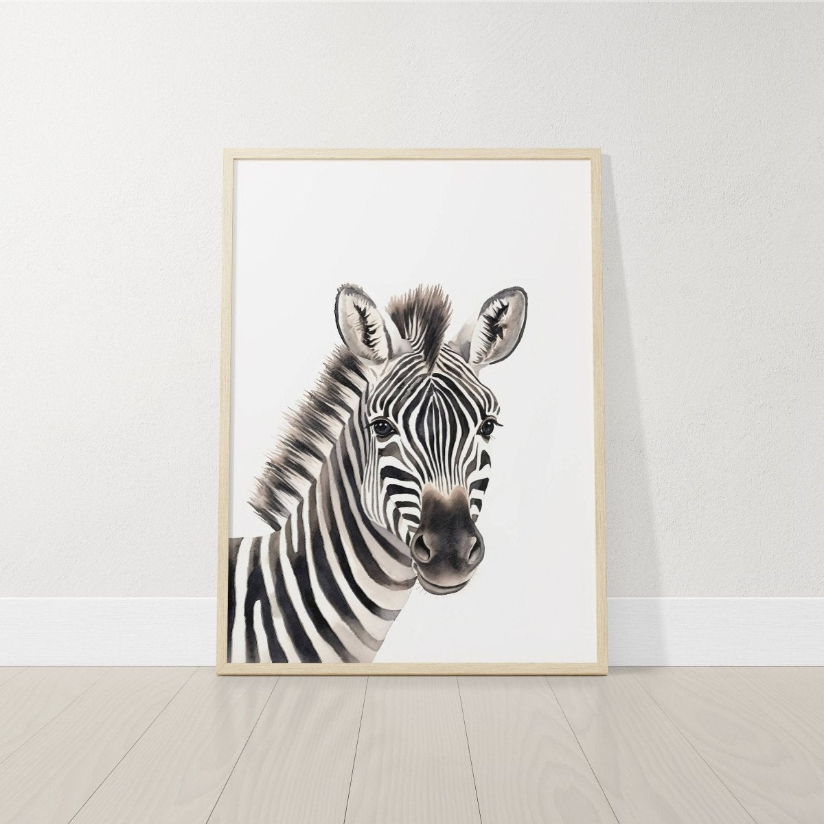Safari Animal Nursery Prints | Set of 6 | Neutral Wall Art for Baby's Room - RoseRowanDesign -