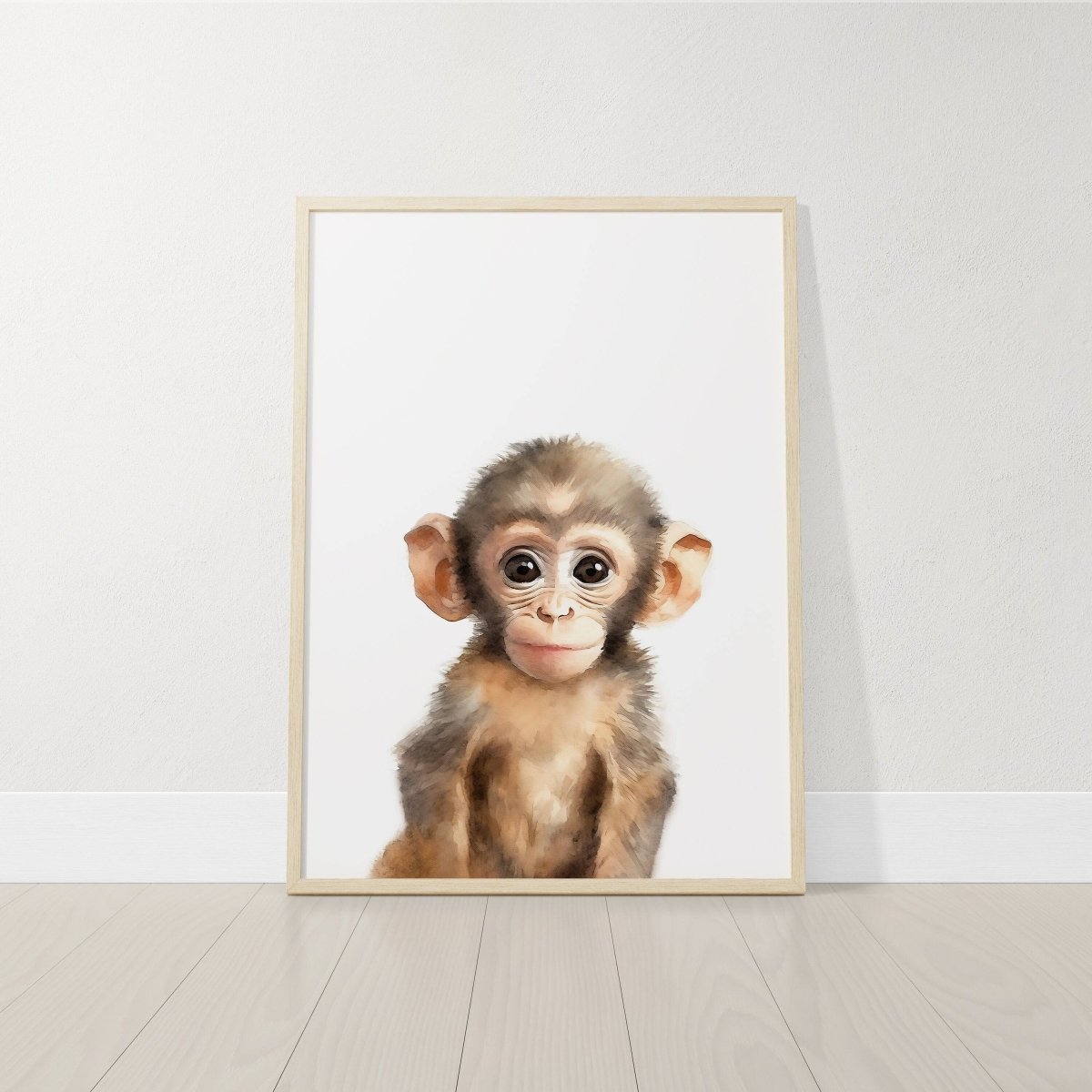 Safari Animal Nursery Prints | Set of 6 | Neutral Wall Art for Baby's Room - RoseRowanDesign -