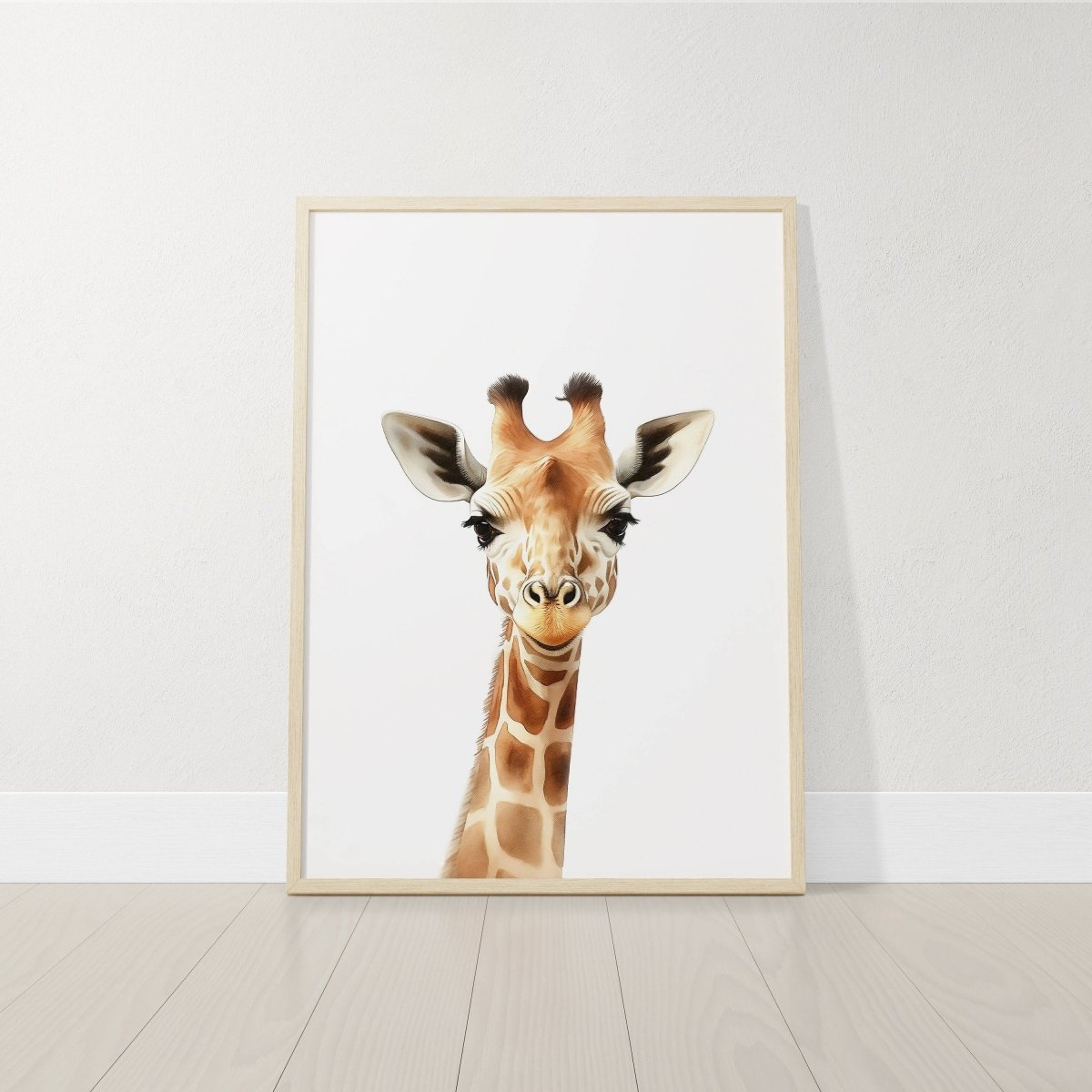 Safari Animal Nursery Prints | Set of 6 | Neutral Wall Art for Baby's Room - RoseRowanDesign -