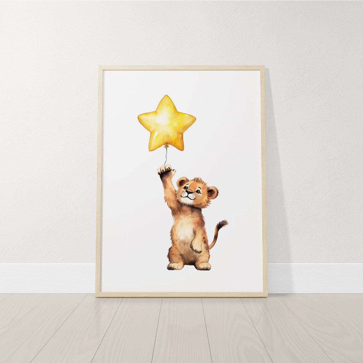 Safari Animal Nursery Wall Art | Set of 3 | Gender - Neutral Decor for Baby's Room - RoseRowanDesign -