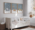 Load image into Gallery viewer, Safari Animal Nursery Wall Prints | Set of 3 | Sleeping Animals & Starry Night Decor for Babies' Room - RoseRowanDesign -