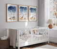 Load image into Gallery viewer, Safari Animal Star Nursery Prints | Set of 3 | Gender Neutral Wall Art for Baby's Room - RoseRowanDesign -