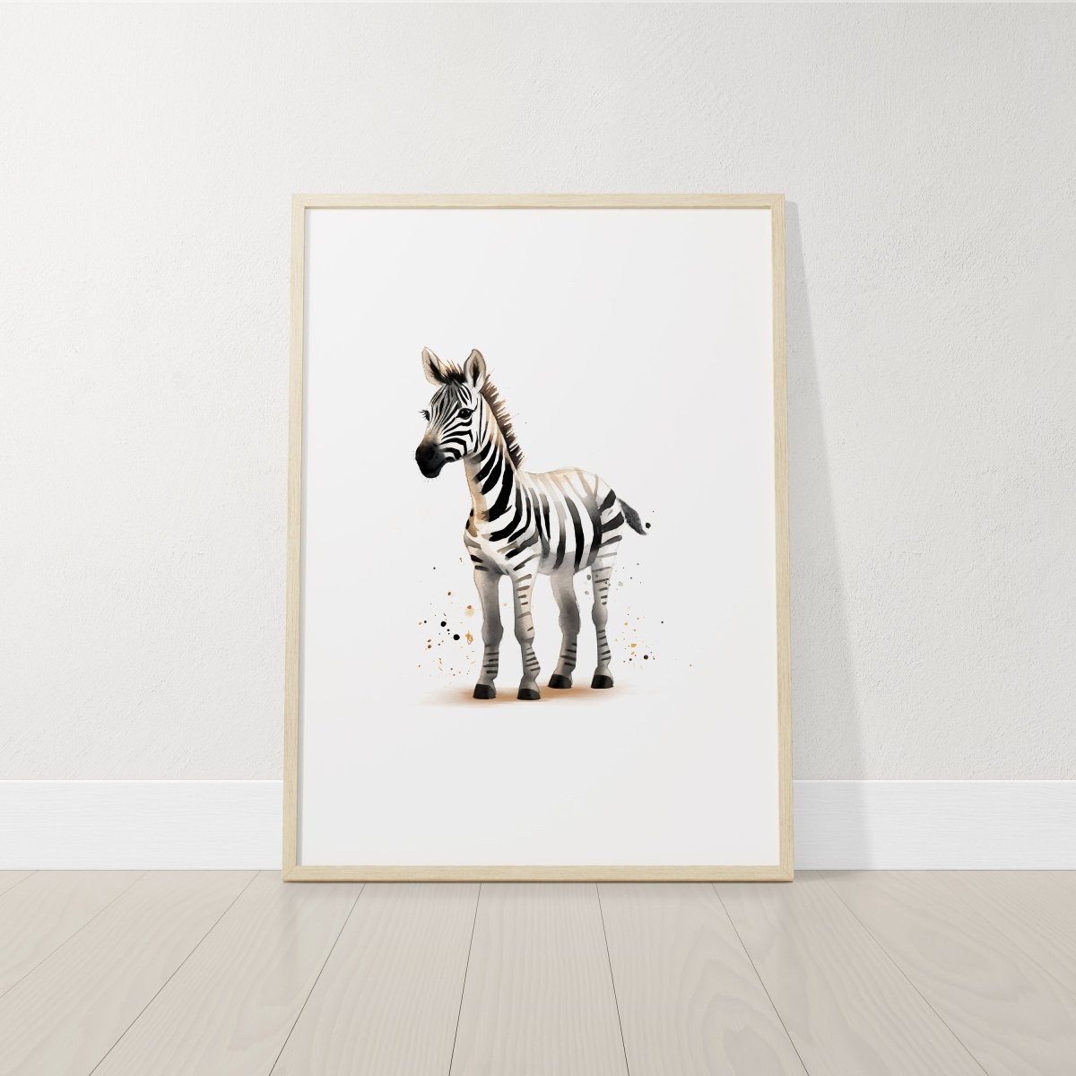 Safari Animal Wall Art Prints | Set of 3 | Neutral Safari Theme Nursery Decor - RoseRowanDesign -