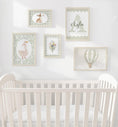 Load image into Gallery viewer, Sage Green Nursery Prints – Personalised Floral Gallery Wall Set - RoseRowanDesign -