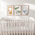 Load image into Gallery viewer, Scandl Safari Animal Nursery Prints – Set of 3 - RoseRowanDesign -