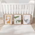 Load image into Gallery viewer, Scandl Safari Animal Nursery Prints – Set of 3 - RoseRowanDesign -