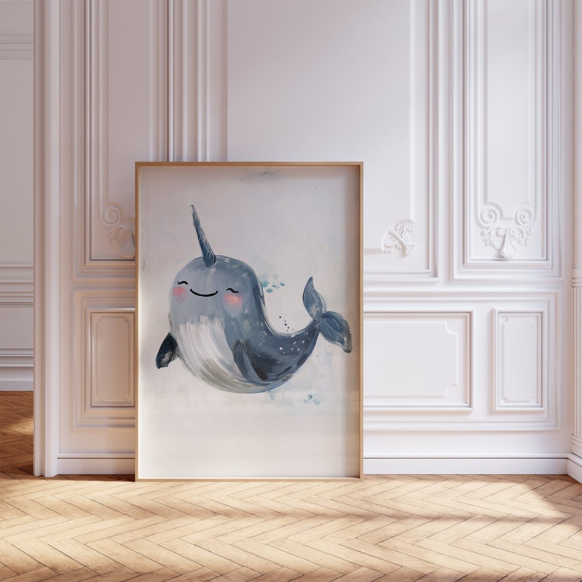 Sea Life Nursery Prints | Set of 6 | Ocean Theme Wall Art for Baby's Room - RoseRowanDesign -