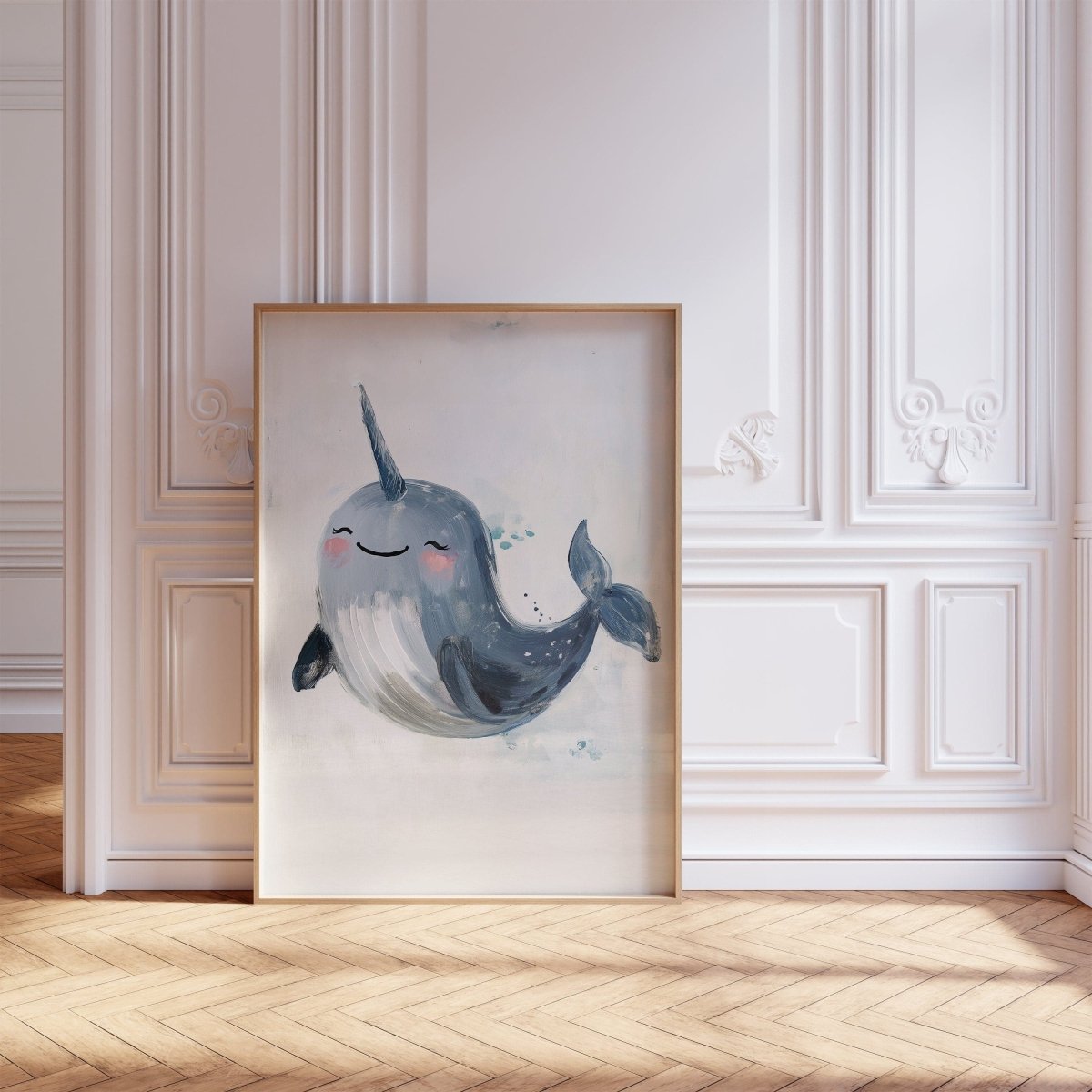 Sea Life Nursery Prints | Set of 6 | Ocean Theme Wall Art for Baby's Room - RoseRowanDesign -