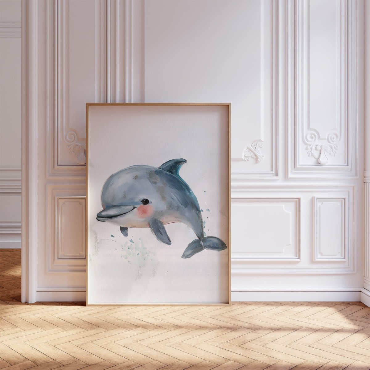 Sea Life Nursery Prints | Set of 6 | Ocean Theme Wall Art for Baby's Room - RoseRowanDesign -