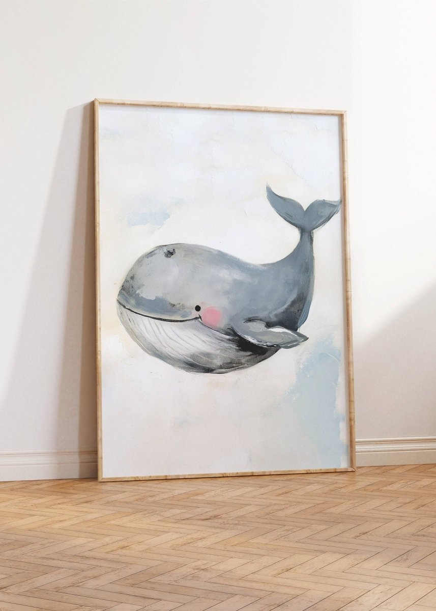 Sea Life Wall Art | Set of 3 | Nautical Ocean Theme for Nursery or Kids' Room - RoseRowanDesign -