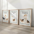 Load image into Gallery viewer, Set of 3 Goose Family Prints – 'First We Had Each Other' Neutral Wall Art for Nursery & Playroom - RoseRowanDesign -