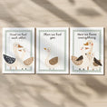 Load image into Gallery viewer, Set of 3 Goose Family Prints – 'First We Had Each Other' Neutral Wall Art for Nursery & Playroom - RoseRowanDesign -