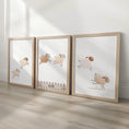 Load image into Gallery viewer, Set of 3 Personalised Sheep Farm Prints – Kids Name Wall Art for Nursery, Bedroom or Playroom - RoseRowanDesign -