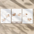 Load image into Gallery viewer, Set of 3 Personalised Sheep Farm Prints – Kids Name Wall Art for Nursery, Bedroom or Playroom - RoseRowanDesign -