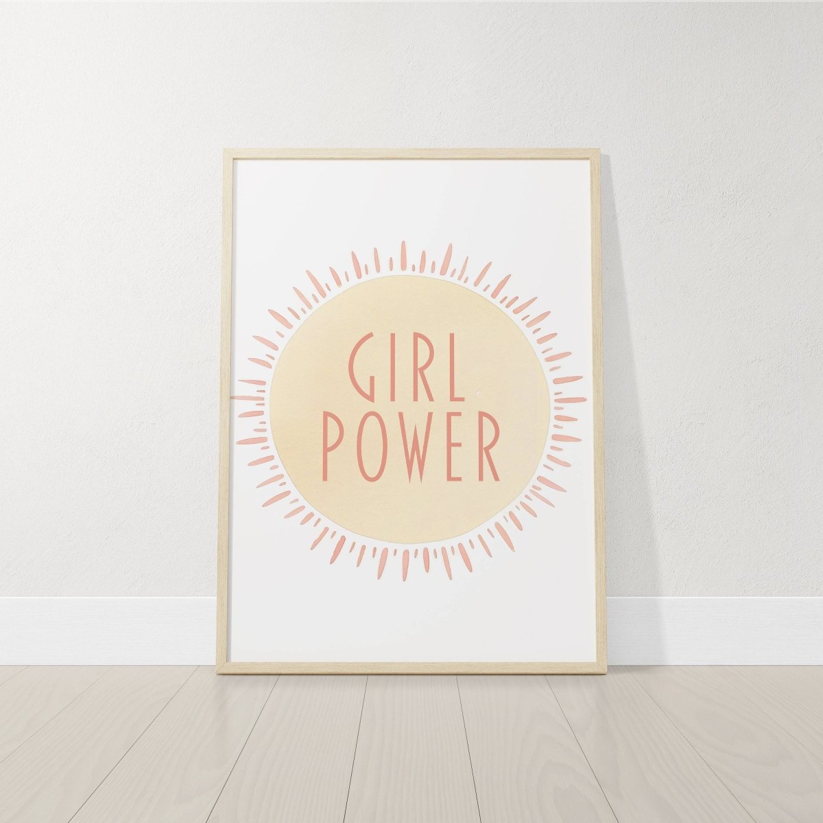 Set of 3 Pink Boho Unicorn Nursery Prints | Girl Power Wall Art | Girls Bedroom Decor - RoseRowanDesign -