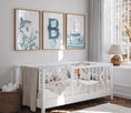 Load image into Gallery viewer, Shark Nursery Prints | Set of 3 | Personalised Wall Art for Boys' Room - RoseRowanDesign -