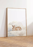 Load image into Gallery viewer, Sleeping Animals Nursery Wall Prints | Set of 3 | Bunny, Fox & Deer for Gender - Neutral Baby Room - RoseRowanDesign -