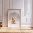 Load image into Gallery viewer, Teddy Bear Theme Kids Wall Art | Beige | Set of 3 Nursery Prints - RoseRowanDesign - Wall Art