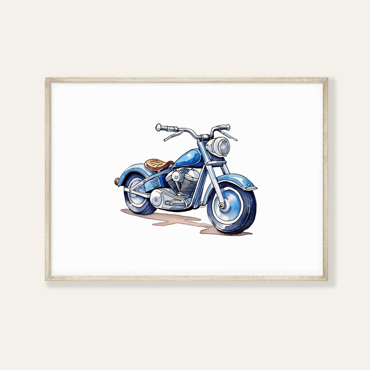 Vehicles Wall Art Set | Choice of 9, 6, 4, or 3 Prints | Transport & Construction Theme for Boys' Room - RoseRowanDesign -