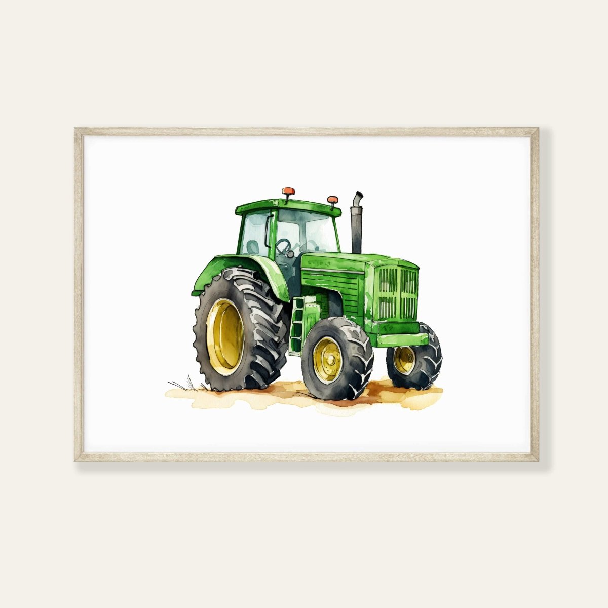 Vehicles Wall Art Set | Choice of 9, 6, 4, or 3 Prints | Transport & Construction Theme for Boys' Room - RoseRowanDesign -