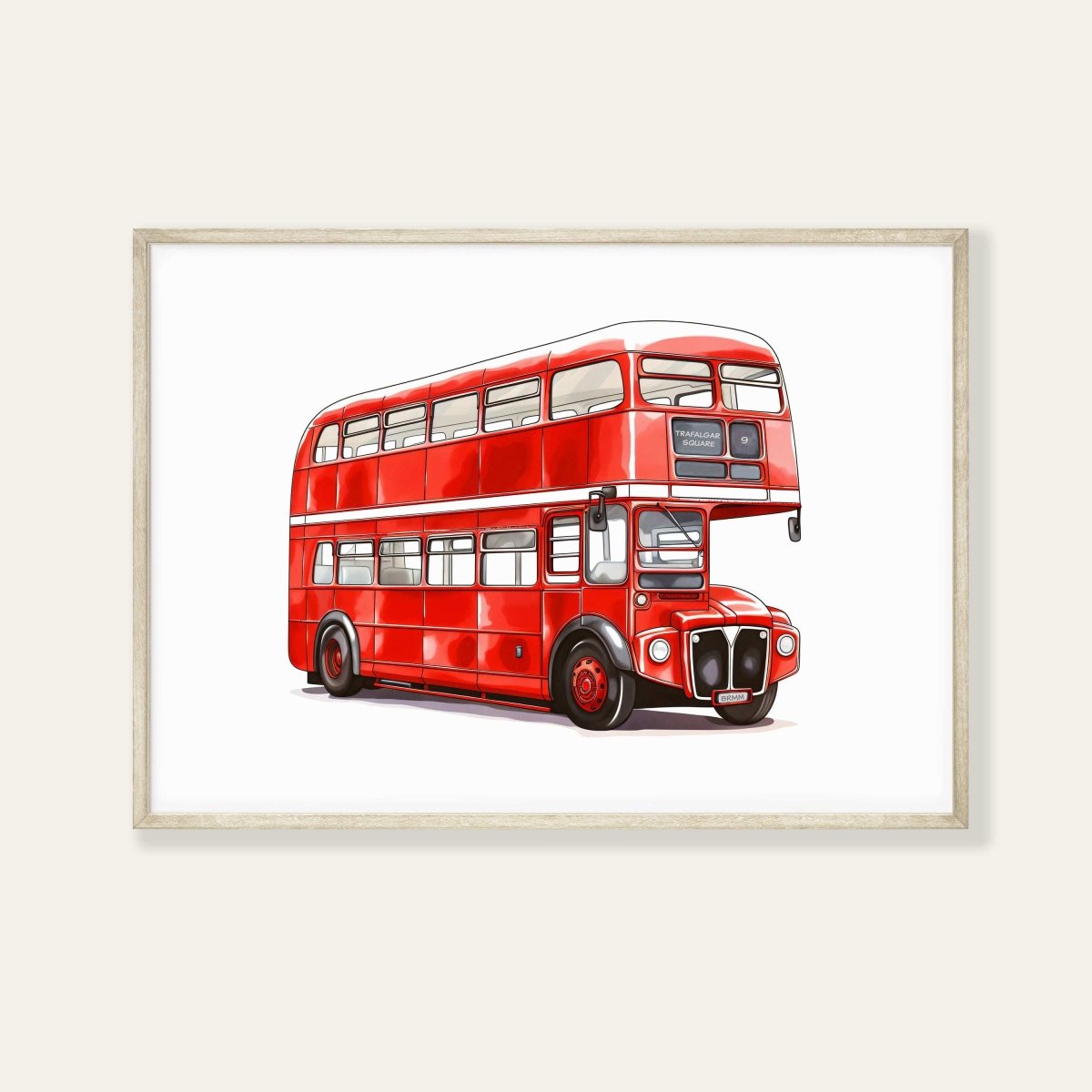 Vehicles Wall Art Set | Choice of 9, 6, 4, or 3 Prints | Transport & Construction Theme for Boys' Room - RoseRowanDesign -