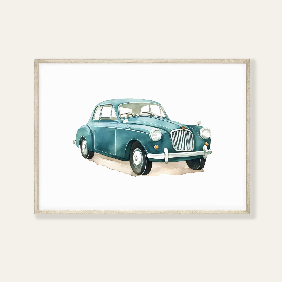 Vehicles Wall Art Set | Choice of 9, 6, 4, or 3 Prints | Transport & Construction Theme for Boys' Room - RoseRowanDesign -