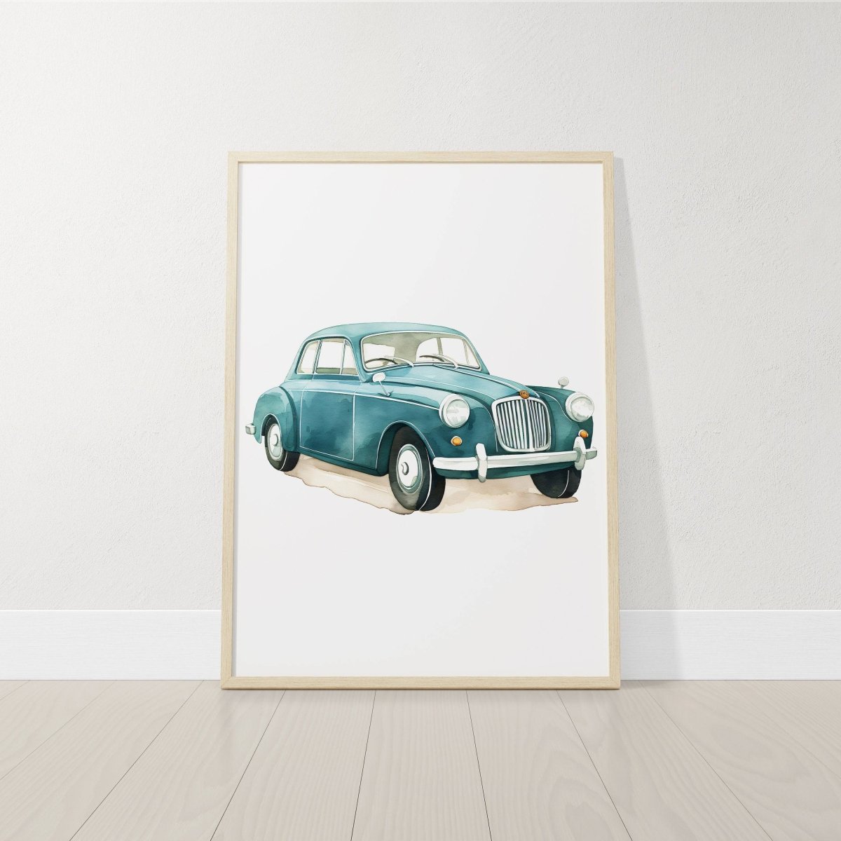 Vehicles Wall Art Set | Transport Nursery Prints | Available in Sets of 9, 6, 4, or 3 for Boys' Room - RoseRowanDesign -