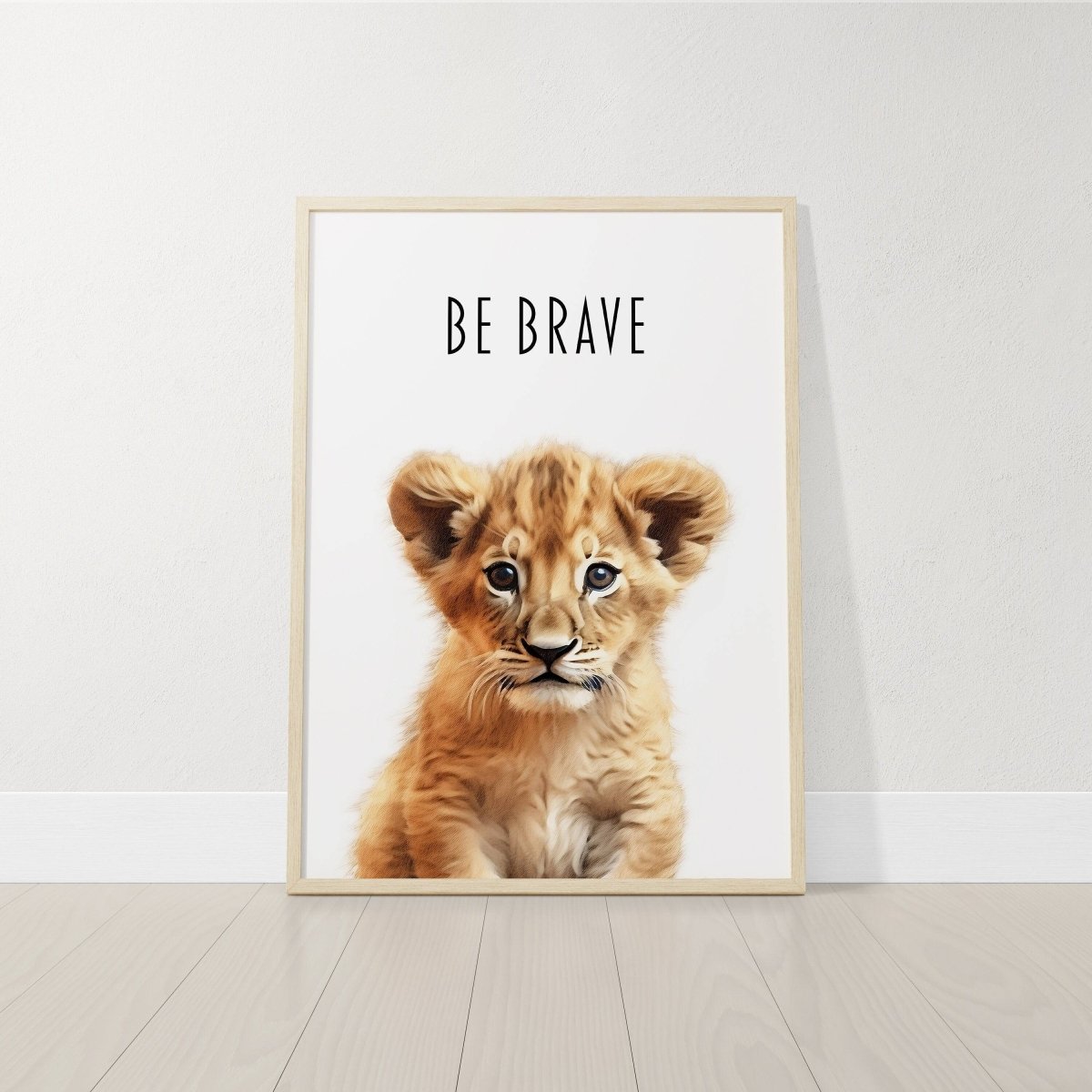 Watercolour Safari Animal Nursery Prints | Set of 6 | Gender Neutral Wall Art for Baby's Bedroom - RoseRowanDesign -