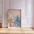 Load image into Gallery viewer, Woodland Animal Nursery Prints | Set of 3 | Gender - Neutral Boho Scandi Forest Decor - RoseRowanDesign -