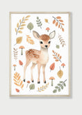 Load image into Gallery viewer, Woodland Animal Nursery Prints | Set of 6 | Forest Botanical Wall Art for Baby's Room - RoseRowanDesign -