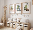 Load image into Gallery viewer, Woodland Nursery Prints | Set of 3 | Personalised Wall Art for Childs' Room - RoseRowanDesign -