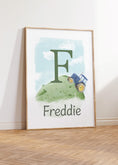 Load image into Gallery viewer, Personalised Farm Nursery Wall Prints | Set of 3 Barnyard Animal Decor | Boys' Room Posters - RoseRowanDesign
