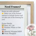 Load image into Gallery viewer, Wildflower Nursery Gallery Wall Art Set – Girls Floral Prints

