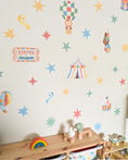 Load image into Gallery viewer, Circus Wall Stickers | Colourful Nursery Wall Decals Baby & Kids Room

