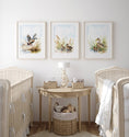 Load image into Gallery viewer, Ducks Nursery Prints | Set of 3 Mallard Duck Wall Art | Gender Neutral Farmhouse Decor - RoseRowanDesign - Wall Art
