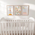 Load image into Gallery viewer, Educational Nursery Prints Set - Solar System Alphabet Numbers Shapes Wall Art for Kids - RoseRowanDesign - 
