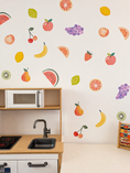 Load image into Gallery viewer, Premium Fabric Nursery Wall Stickers - Fruit
