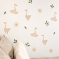 Load image into Gallery viewer, Premium Fabric Nursery Wall Stickers - Goose
