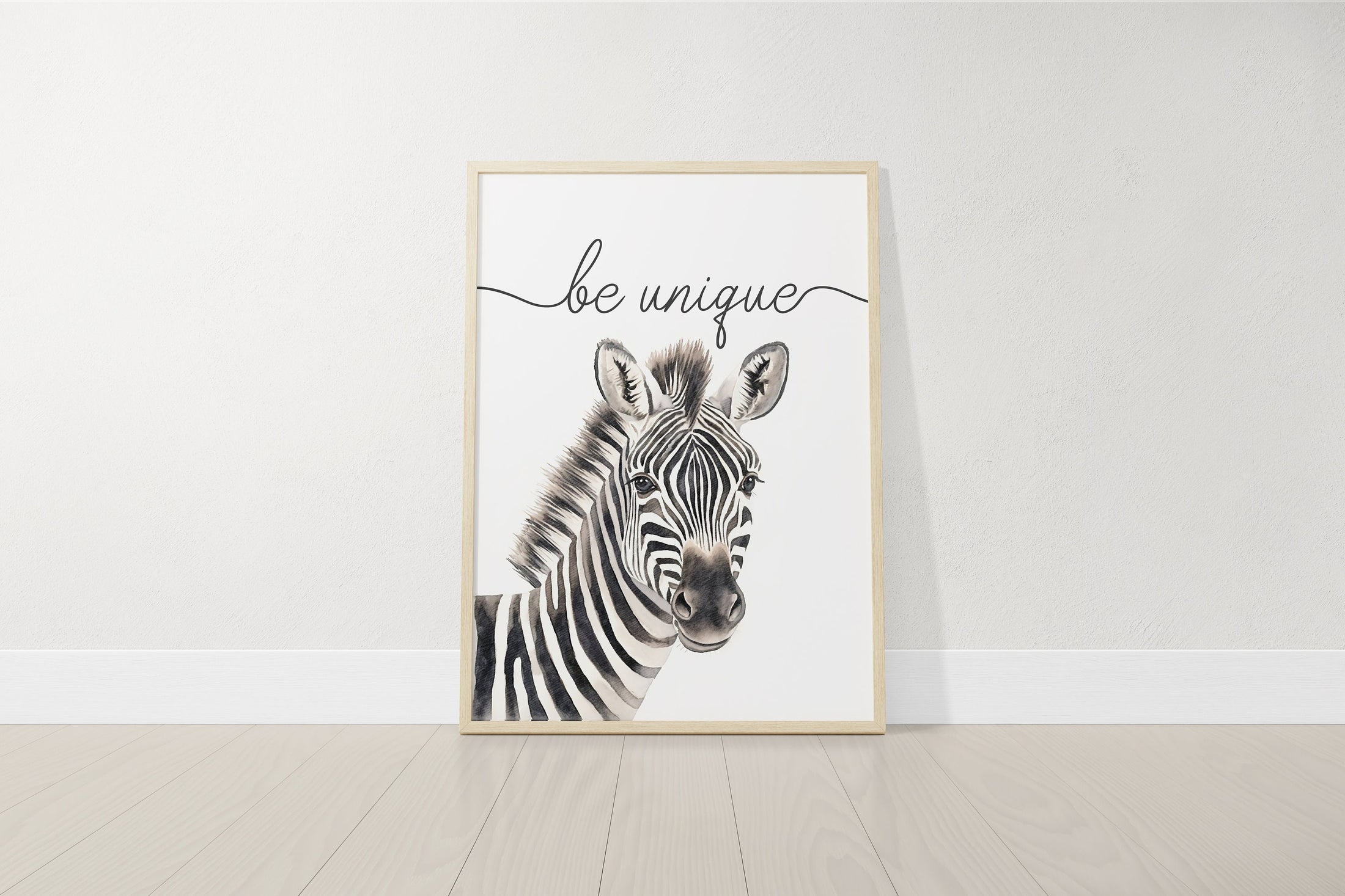 Safari Animal Prints For Nursery, Set Of 3 Safari Animal Nursery Wall Art Prints For Baby Room, Neutral Kids Decor, Giraffe Elephant Zebra